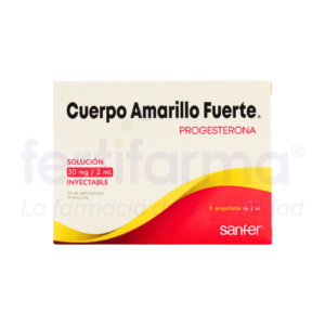 Cuerpo amarillo fuerte 50mg