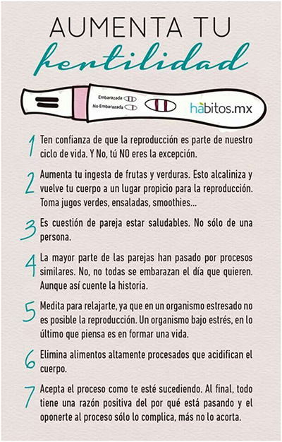 aumenta tu fertilidad